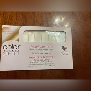 Color Street Meet Me in Paris French Manicure Nail Strips. New in package